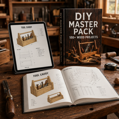 DIY Master Pack  100+ Wood Projects
